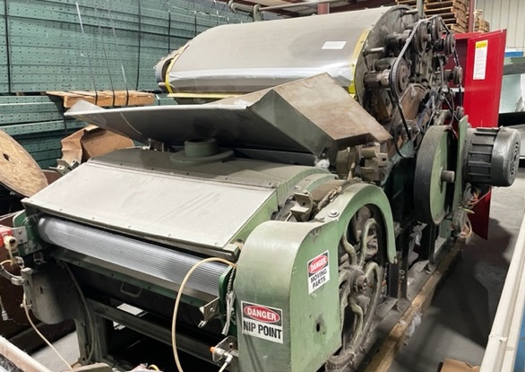 SACO LOWELL (?) 40" Roll Top Card, (6) sets of 6" workers &